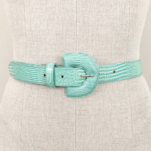 mint croc belt main image 5